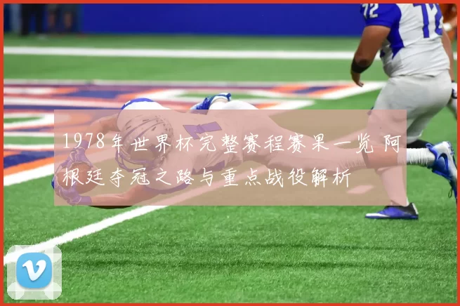 1978年世界杯完整赛程赛果一览 阿根廷夺冠之路与重点战役解析